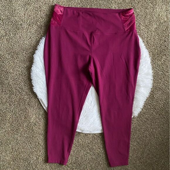 Zelos Leggings Velour Hips Womens Size 4X - Picture 1 of 9